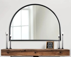 Minimalist Black Arched Mirror $109.80 Retail - Brand New