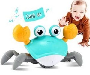 Musical Crawling Crab Baby Toy - Brand New