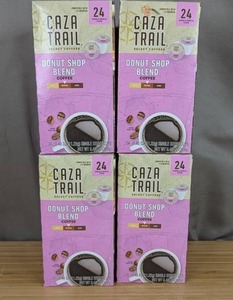 Caza Trail Donut Blend Coffee K Cups 4 Boxes 96 Count $59.99 Retail - Brand New