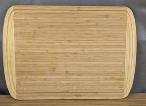 Bamboo Cutting Board 18 x 12.5 - Brand New