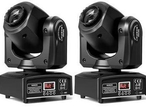Moving Head Stage Lights 2PC Set $134.99 Retail - Brand New