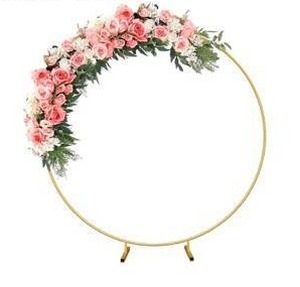 6.6FT Gold Circle Backdrop Stand $67.40 Retail - Brand New