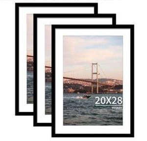 Black 3pk Poster Frames 20 x 28 $56.99 Retail - Brand New