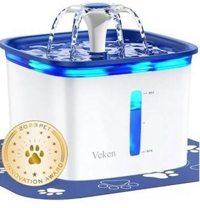 Veken Pet Water Fountain $39.99 Retail - Brand New