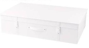 Large White Storage Box $49.95 Retail - Brand New