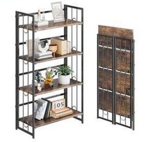 4-Tier Folding Bookshelf $89.99 Retail - Brand New