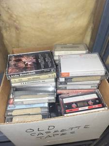 Mixed Lot Vintage Cassette Tapes