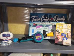 Twin Cities Opoly, Is It Me Is It You & Bop It Game Lot (Lot of 4)