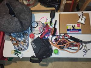 The PollyPad Dog Trimming Game & Assorted Pet Accessories Mixed Lot