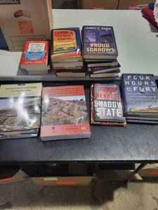Mixed Mystery, Thriller & Geology Book Assortment
