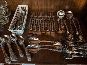 Oneida Michelangelo Stainless Flatware Lot Mixed Pieces Serving Utensils