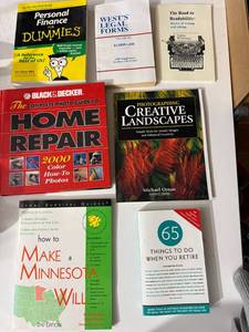 Mixed Nonfiction Book Lot of 7 Finance Legal Repair Photography