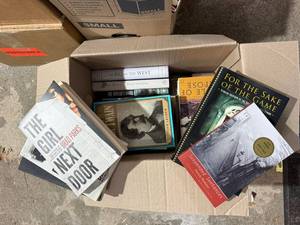 Mixed Hardcover & Paperback Book Lot Fiction Mystery History 20 Vols