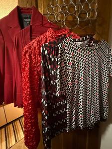 Womens 4 Pc Clothing Lot Liz Claiborne Evan-Picone Scarlett Nite