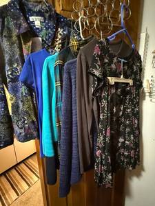 Womens Tops Cardigans Lot 6 Pc Briggs NY Liz Claiborne S M Good