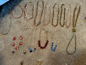 Mixed Costume Jewelry Lot Necklaces Bracelets Earrings Pendants