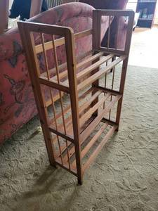 wood folding shelf