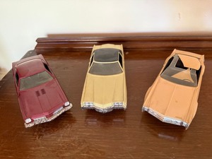 Vintage GM Promo Model Car Lot Oldsmobile Toronado  2 Coupes Fair