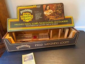 Hobby Time Yarnbenders Inkle Weaving Loom Model 1207 Boxed