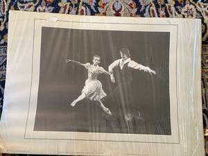 Baryshnikov Makarova Giselle Ballet Poster Martha Swope 28x20 Good