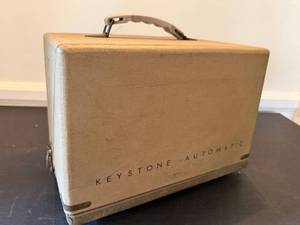 Keystone Automatic K 511 Slide Projector w Case Vintage See Photos