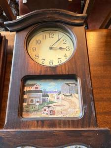 Vintage Clock top needs to be reattached