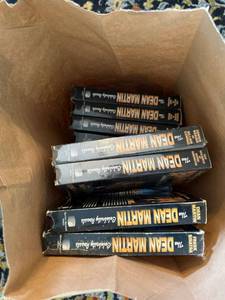 11 VHS Lot Dean Martin Celebrity Roasts Guthy-Renker Boxed Tapes
