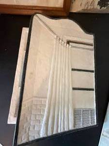 Signed Vintage Plaster Wall Sculpture Bathroom Interior Relief 1989