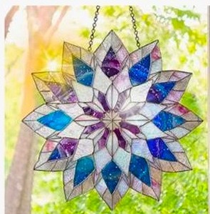 Colorful Acrylic Hanging Suncatcher $14.99 Retail - Brand New