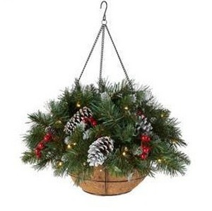 Artificial Hanging Basket $84.99 Retail - Brand New