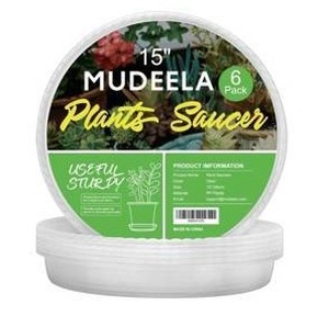15 Inch Plant Saucer 6 Pack $32.99 Retail - Brand New