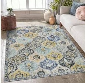 Moroccan Trellis Area Rug 5 x 7 $51.99 Retail - Brand New