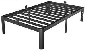 Twin Metal Bed Frame 14 Inch Heavy Duty $110 Retail - Brand New