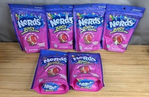 Nerds Gummy Cluster Juicy Strawberry Punch 7.15oz 6 Pack Case - Brand New