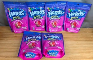 Nerds Gummy Cluster Juicy Strawberry Punch 7.15oz 6 Pack Case - Brand New