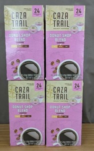 Caza Trail Donut Blend Coffee K Cups 4 Boxes 96 Count $59.99 Retail - Brand New