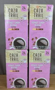 Caza Trail Donut Blend Coffee K Cups 4 Boxes 96 Count $59.99 Retail - Brand New