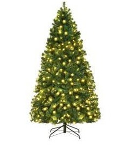 7Ft Pre-Lit Artificial Christmas Tree $85.99 Retail - Brand New