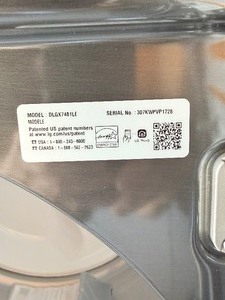 LG Gas Dryer