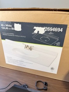 49 Inch Bathroom Sink