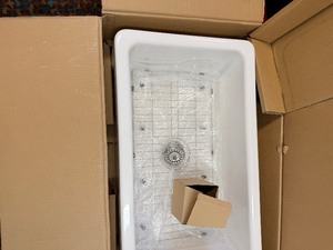 Single Farmhouse bowl kitchen sink
