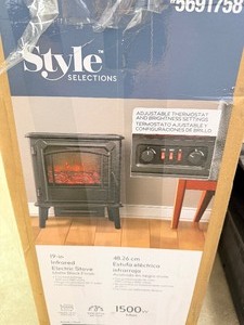 Electric HeaterStove 19 in