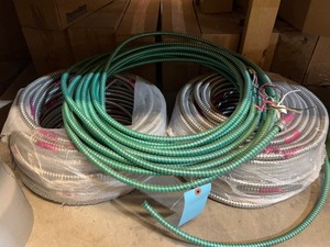 Coils Of Armored Electrical Cable