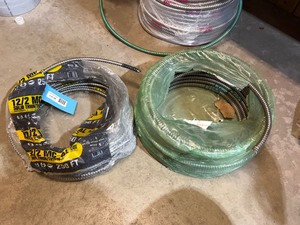 Coils Of Armored Electrical Cable