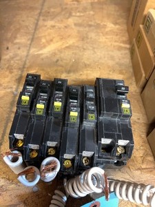 Square D QO GFCI Circuit Breakers