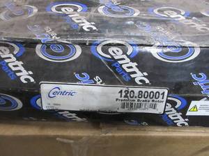 CENTRIC BRAKE ROTOR - BRAND NEW