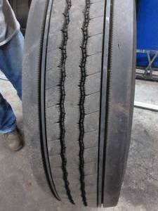 BRAND NEW BRIDGESTONE STEER TIRE WITH RIM FOR A BUS