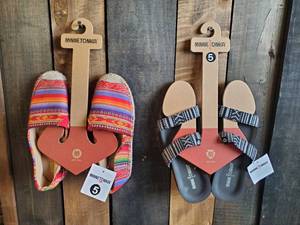 2 Pair New Minnetonka Moccasins Summer Footwear Size 5