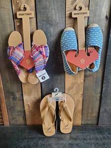 3 Pair Womens Size 5 Shoes 2 Pair minnetonka and 1 Norty