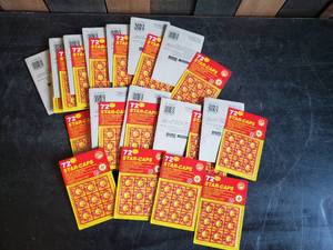 Lot of Vintage unused Star Caps Never opened